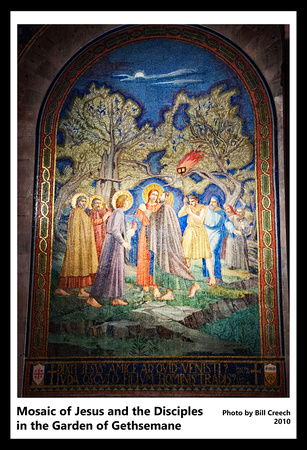 DSC_2150 Mosaic of Jesus and Disciples in Garden of Gethsemane